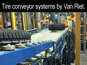 Tire Conveyor Systems by Van Riet